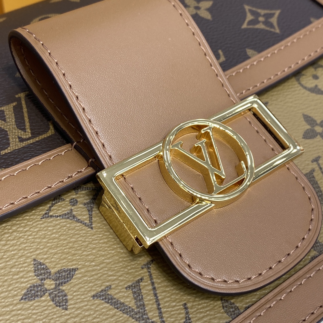 Louis Vuitton DAUPHINE MM Handbag Monogram M45958